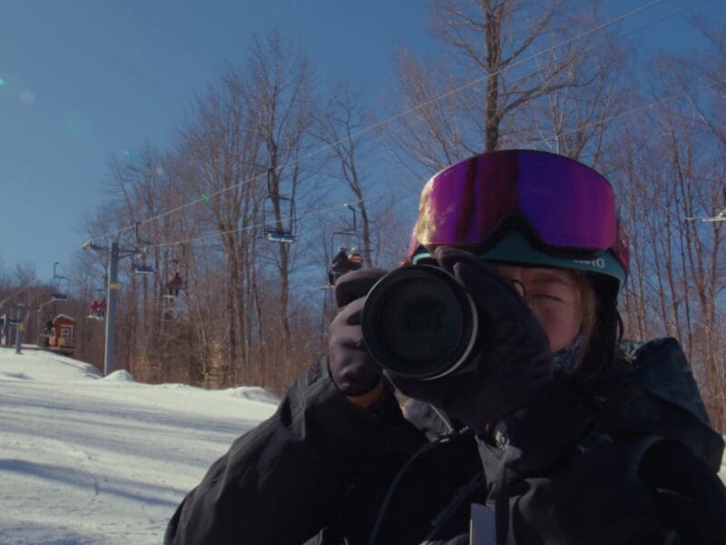 Director of Marketing at Mt. Abram Ski Area Allie Masten.